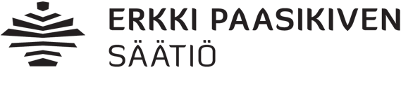 Erkki Paasikivi Foundation logo. Hyperlink goes to the foundations home page
